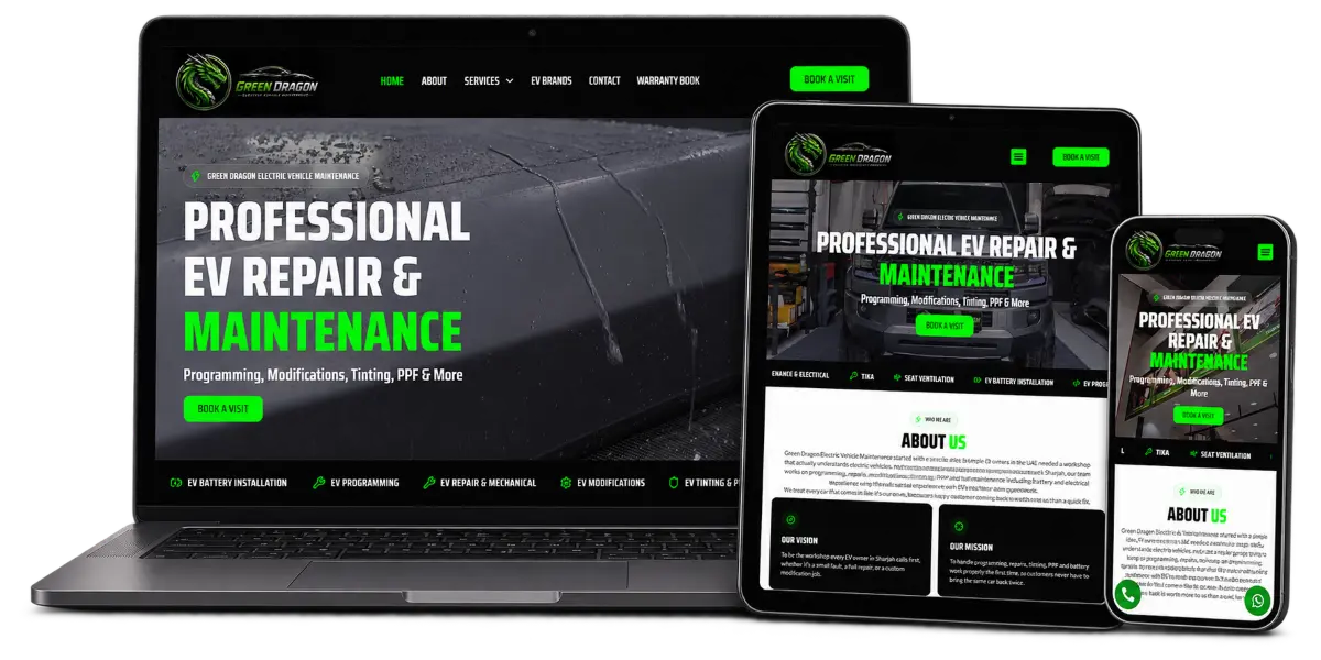WebsRow website shown across desktop, tablet and mobile devices
