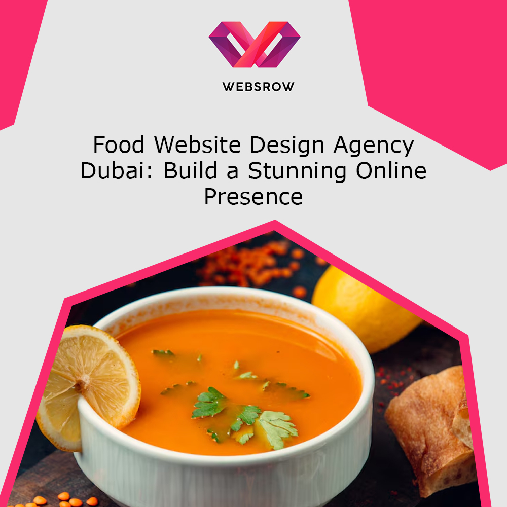 Food Website Design agency Dubai