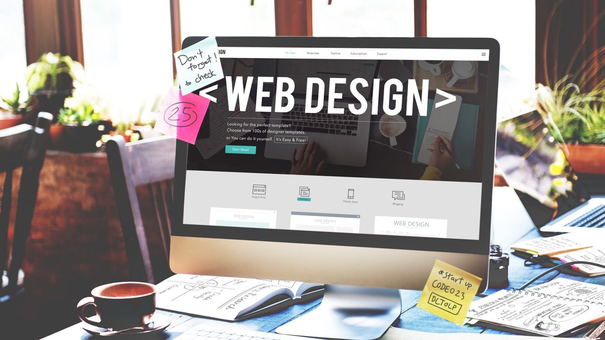 Home appliances repair website design